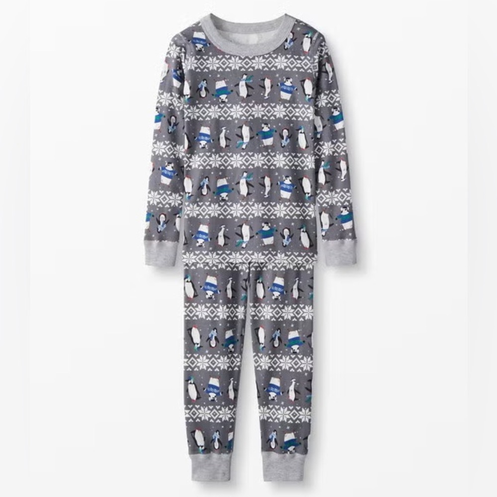 Hanna Andersson Adult Long John Pajama Top and Bottom Set
